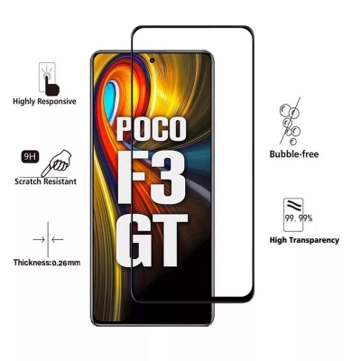 Picture of Premium Tempered Glass Screen Protector For POCO F3 GT/K40 Gaming