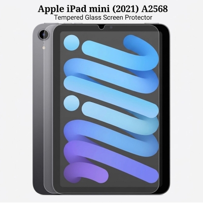 Picture of Apple iPad mini 6th generation (2021) A2568 8.3 inches Clear HD Tempered Glass Screen Protector For Apple iPad Mini 5 -Mini 6th