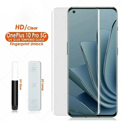 Picture of Premium Scratch Resistant Real Tempered Glass UV Screen Protector For Oneplus 10 Pro 5G-OnePlus 10 Pro 5G