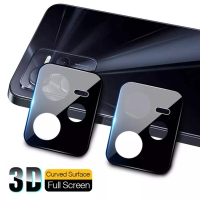 Picture of For Realme C35 9H Scratch Resistant HD Clear 3D Curve Tempered Glass Camera Lens Protector-Realme C35