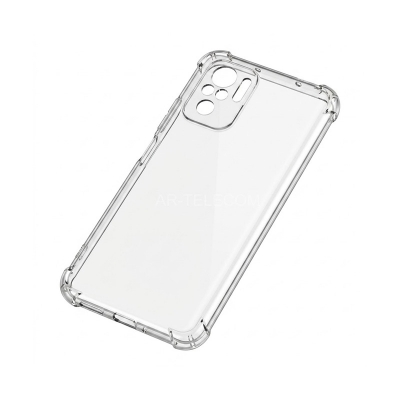 Picture of For Xiaomi Redmi Note 10S / 10 4G Silicone Airbag cover Shockproof Transparent Protective Clear Back Cover TPU Case-Transparent