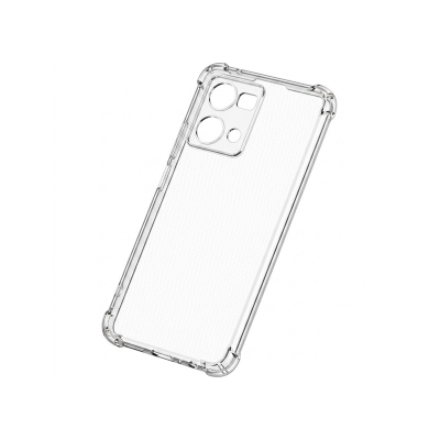 Picture of For Oppo F21 Pro 4G / Reno 7 4G / Reno 8 4G Silicone Airbag cover Shockproof Transparent Protective Clear Back Cover TPU Case-Transparent