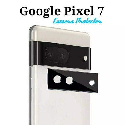 Picture of For Google Pixel 7 Scratch Resistant HD Clear 3D Curve Tempered Glass Camera Lens Protector-Google Pixel 7