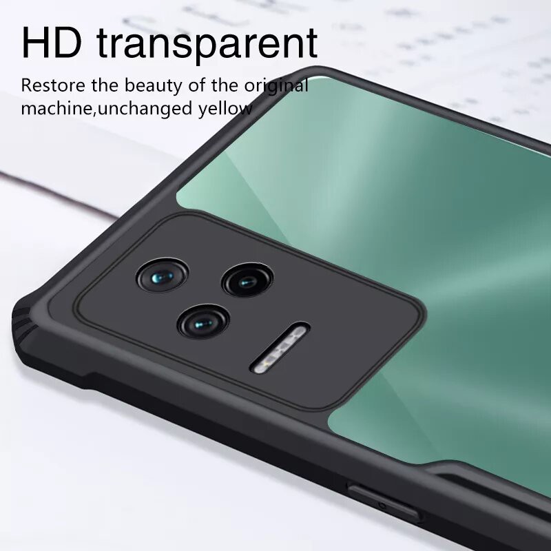 Picture of Shockproof Slim Fit Bumper Back Case For Xiaomi Mi K40S / POCO F4 5G – Black
