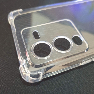 Picture of Transparent Silicone Airbag Shockproof TPU Back Case For Vivo V25 Pro 5G / S15 Pro