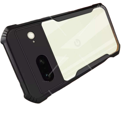 Picture of For Google Pixel 7 Shockproof Bumper Anti-Drop Slim Fit Fashion Back Cover Case - Camera (Back Case Cover For Smartphone)-Black