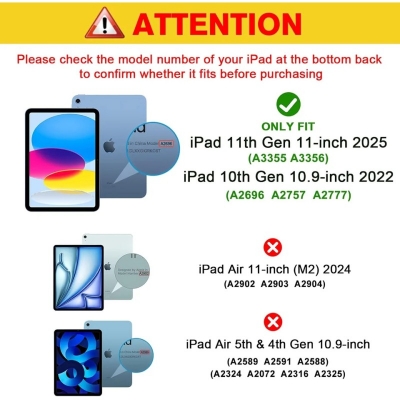 Picture of Tempered Glass Screen Protector For Apple iPad (2022 2025) (11th 10th generation) 
