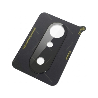Picture of For Oppo A17k Tempered Glass Camera Lens Protector-Black