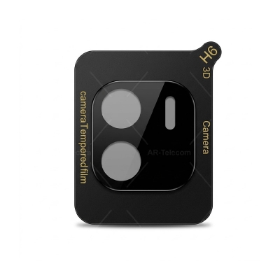 Picture of For Xiaomi Redmi A1+ Tempered Glass Camera Lens Protector-Black