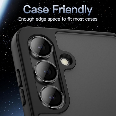 Picture of Camera Lens Protector Aluminium Rings + Tempered Glass For Samsung Galaxy S23 FE S23 and S23 Plus