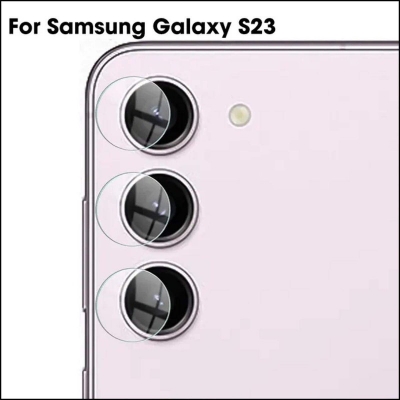 Picture of For Samsung Galaxy S23 / S23 Plus HD Clear Camera Lens Protector