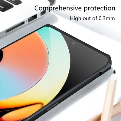 Picture of Shockproof Slim Fit Bumper Back Case For Realme 10 Pro+ 5G – Black