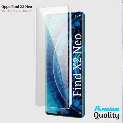 Picture of Premium Scratch Resistant Real Tempered Glass UV Screen Protector For Oppo Find X2 Neo-Oppo Find X2 Neo