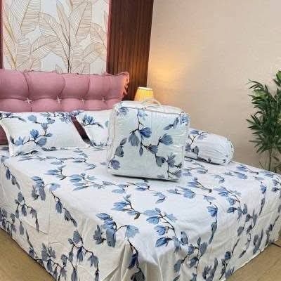 Picture of 5 In 1 Combo Twill Cotton  Comforter Set.   CFS-368