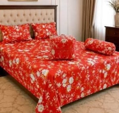 Picture of 5 In 1 Combo Twill Cotton  Comforter Set.   CFS-374