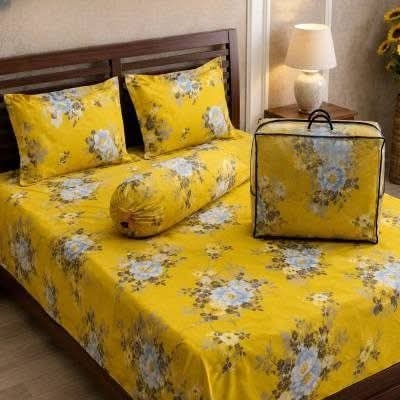 Picture of 5 In 1 Combo Twill Cotton  Comforter Set.   CFS-379