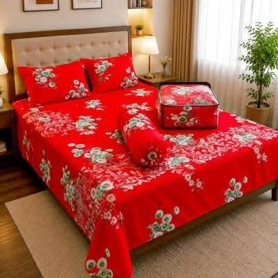 Picture of 5 In 1 Combo Twill Cotton  Comforter Set.   CFS-385