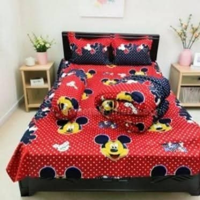 Picture of 5 In 1 Combo Twill Cotton  Comforter Set.   CFS-386