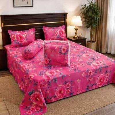 Picture of 5 In 1 Combo Twill Cotton  Comforter Set.   CFS-389