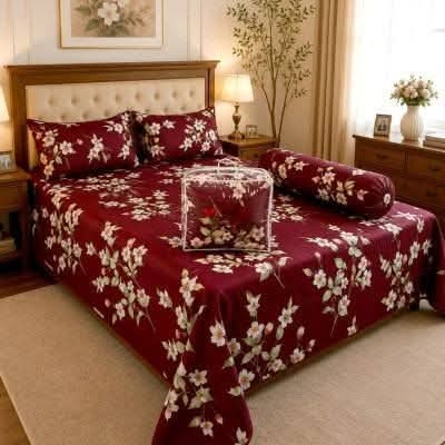 Picture of 5 In 1 Combo Twill Cotton  Comforter Set.   CFS-397