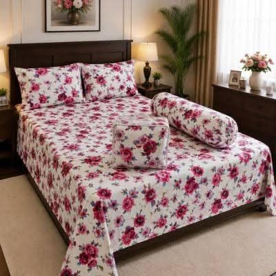 Picture of 5 In 1 Combo Twill Cotton  Comforter Set.   CFS-401