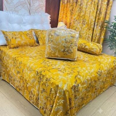 Picture of 5 In 1 Combo Twill Cotton  Comforter Set.   CFS-408