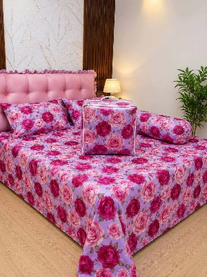 Picture of 5 In 1 Combo Twill Cotton  Comforter Set.   CFS-413