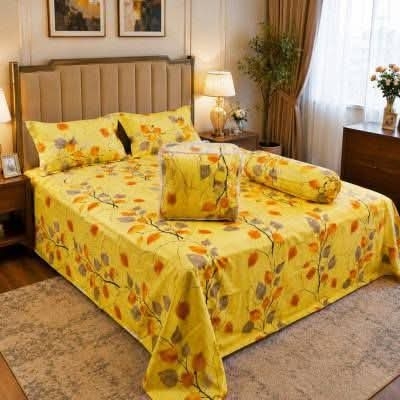 Picture of 5 In 1 Combo Twill Cotton  Comforter Set.   CFS-414