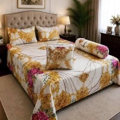 Picture of 5 In 1 Combo Twill Cotton  Comforter Set.   CFS-415
