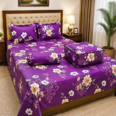 Picture of 5 In 1 Combo Twill Cotton  Comforter Set.   CFS-419
