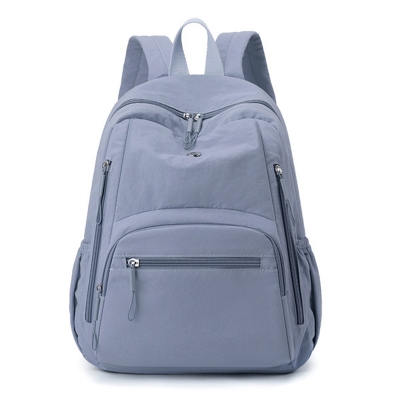 Picture of Light Waterproof Large Capacity Puff Backpack - Misty blue