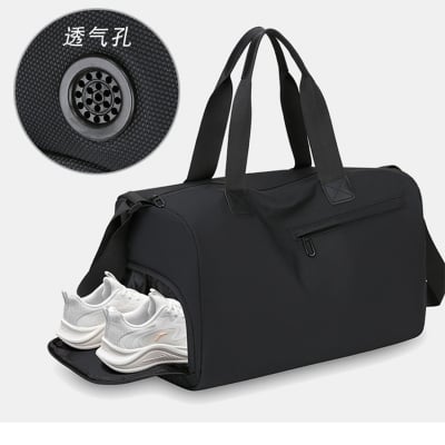 Picture of New Oxford Cloth Fitness Bag with Independent Shoe Compartment