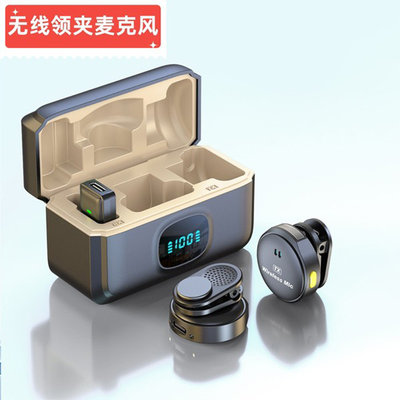 Picture of Ultra-Compact Wireless Clip-On Microphone Setup – Dual TX Transmitters