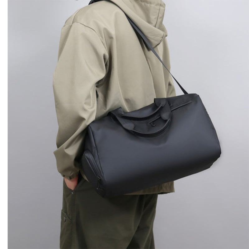 Picture of New Oxford Cloth Fitness Bag with Independent Shoe Compartment