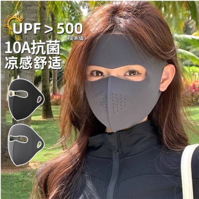 Picture of Full Face Sun Protection Mask for Women, Summer Outdoor Running Uv Protection