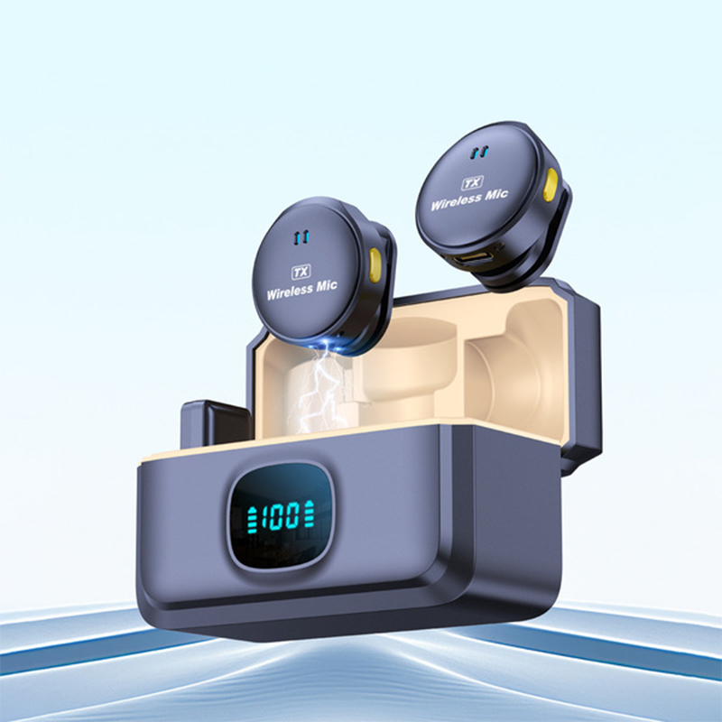 Picture of Ultra-Compact Wireless Clip-On Microphone Setup – Dual TX Transmitters