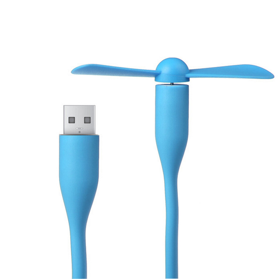 Picture of USB Fan Flexible Portable Mini Fan for Power Bank and Laptop Smartphone Handheld Cooling Fan Ideas Gadget-Multicolor