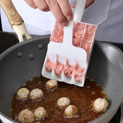 Picture of 1Pc Plastic Meatball Maker Set Fried Fish Beaf Meat Making Balls Mold Spoon Meat Tools Kitchen Gadgets Cooking Asia Express Bd-Multicolor