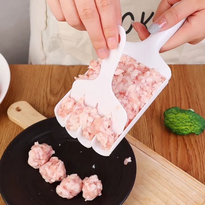 Picture of 1Pc Plastic Meatball Maker Set Fried Fish Beaf Meat Making Balls Mold Spoon Meat Tools Kitchen Gadgets Cooking Asia Express Bd-Multicolor