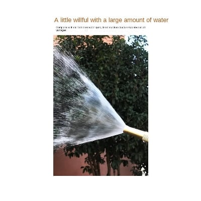 Picture of High Pressure Water Gun,Household Pure Copper,Direct Spray Gun,Flower Watering Tool Adjustable Pressure Washer water nozzle spray-Gold