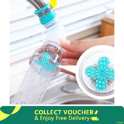 Picture of 360 Rotation Kitchen Sink Faucet Extender Spouts Sprayers Shower Tap Water Purifier Nozzle Purifier Bubbler Water Saving Filter-The asia express-Multicolor