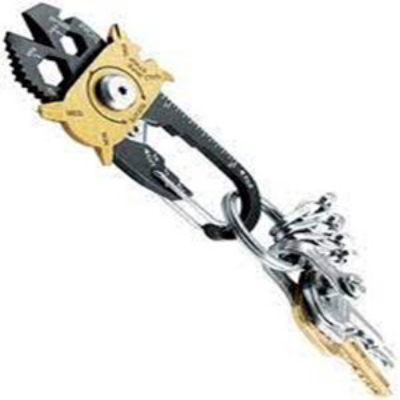 Picture of 20 In 1 Stainless Steel Multi-function Key Hanger Outdoor Small Tool