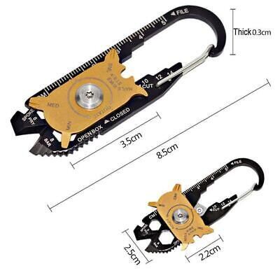 Picture of 20 In 1 Stainless Steel Multi-function Key Hanger Outdoor Small Tool