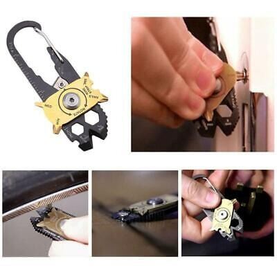 Picture of 20 In 1 Stainless Steel Multi-function Key Hanger Outdoor Small Tool