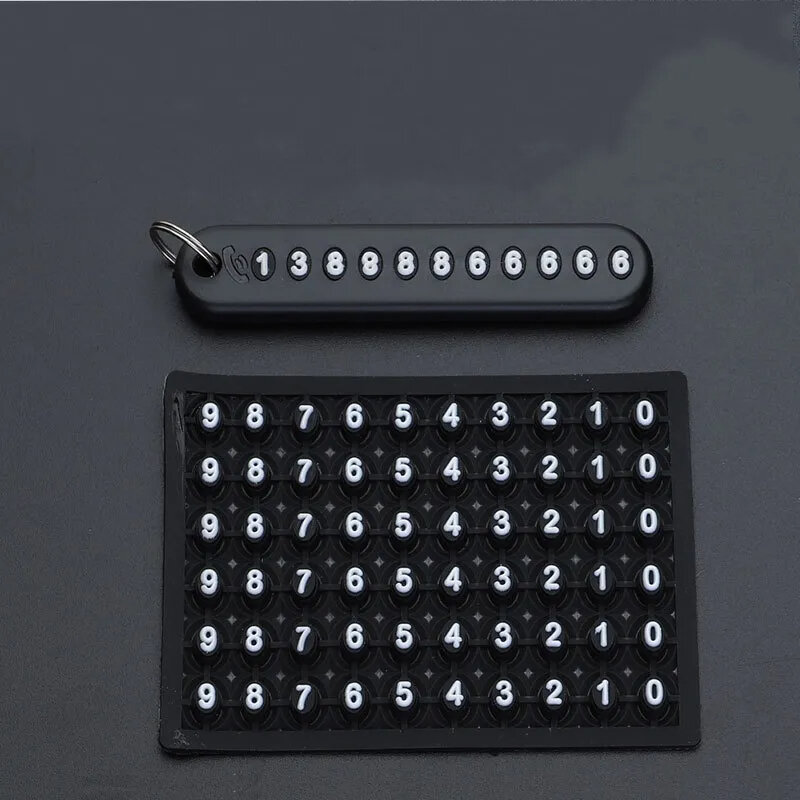 Picture of Special Telephone Number Anti-Lost Phone Number Key Ring Keychain for Car and Motorbike 1PCS PU Leather Braided Woven Rope Anti-Lost Keychain DIY Bag Pendant Key Chain Holder Key Car Trinket Keyring asia express-Multicolor