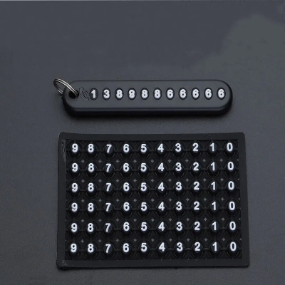 Picture of Special Telephone Number Anti-Lost Phone Number Key Ring Keychain for Car and Motorbike 1PCS PU Leather Braided Woven Rope Anti-Lost Keychain DIY Bag Pendant Key Chain Holder Key Car Trinket Keyring asia express-Multicolor
