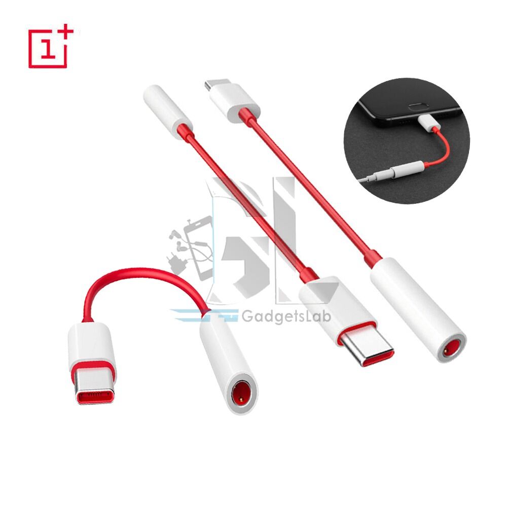 Picture of Oneplus Usb Type C To 3 5 mm Headphone Jack Adapter Audio Aux Cable Phone Accessories-White