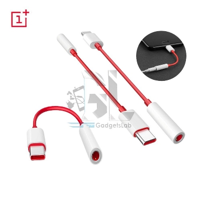 Picture of Oneplus Usb Type C To 3 5 mm Headphone Jack Adapter Audio Aux Cable Phone Accessories-White
