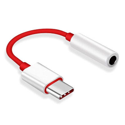 Picture of Oneplus Usb Type C To 3 5 mm Headphone Jack Adapter Audio Aux Cable Phone Accessories-White