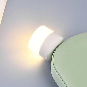 Picture of 3Pcs Wall Socket Plug-in LED Night Light USB Ultra-Small LED Lamps With 3000K Warm Light LED Lamps For Bathroom Car Kitchen Hallway-White